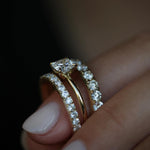 Cushion Solitaire Lab Grown Diamond Engagement Ring