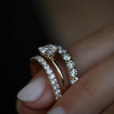 Cushion Solitaire Lab Grown Diamond Engagement Ring