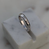 0.10 CT Round Flush Setting Lab Grown Diamond Wedding Band