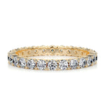 0.9 CT Round Full Eternity CVD EF/VVS Diamond Wedding Band 7