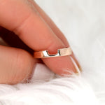 Stunning Cut Out Metal Wedding Bands 3