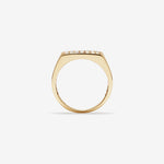 0.50 CT Round Moissanite Channel Set Men's Wedding Band in Solid Gold 3