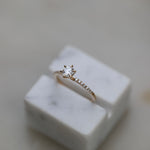 Round Cut Pave Lab Grown Diamond Engagement Ring