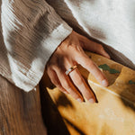 1.50 CT Round Three Stones Lab Grown Diamond Wedding Band