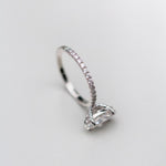 2.0 CT Marquise Solitaire Moissanite Engagement Ring 2