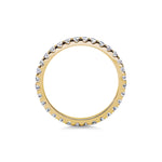 0.7 CT Round Full Eternity Lab Grown Diamond Wedding Band