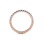 0.7 CT Round Full Eternity Lab Grown Diamond Wedding Band