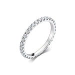 0.7 CT Round Full Eternity Lab Grown Diamond Wedding Band