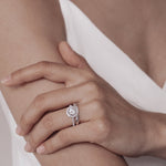 0.13 CT Round Twisted Lab Grown Diamond Wedding Band