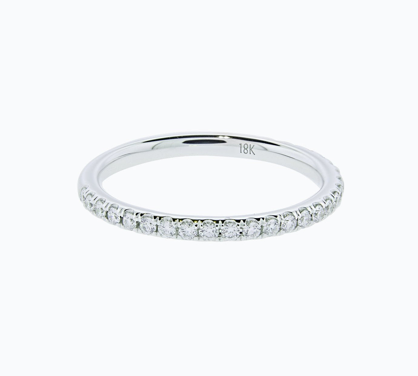 0.32 CT Round Eternity Lab Grown Diamond Wedding Band