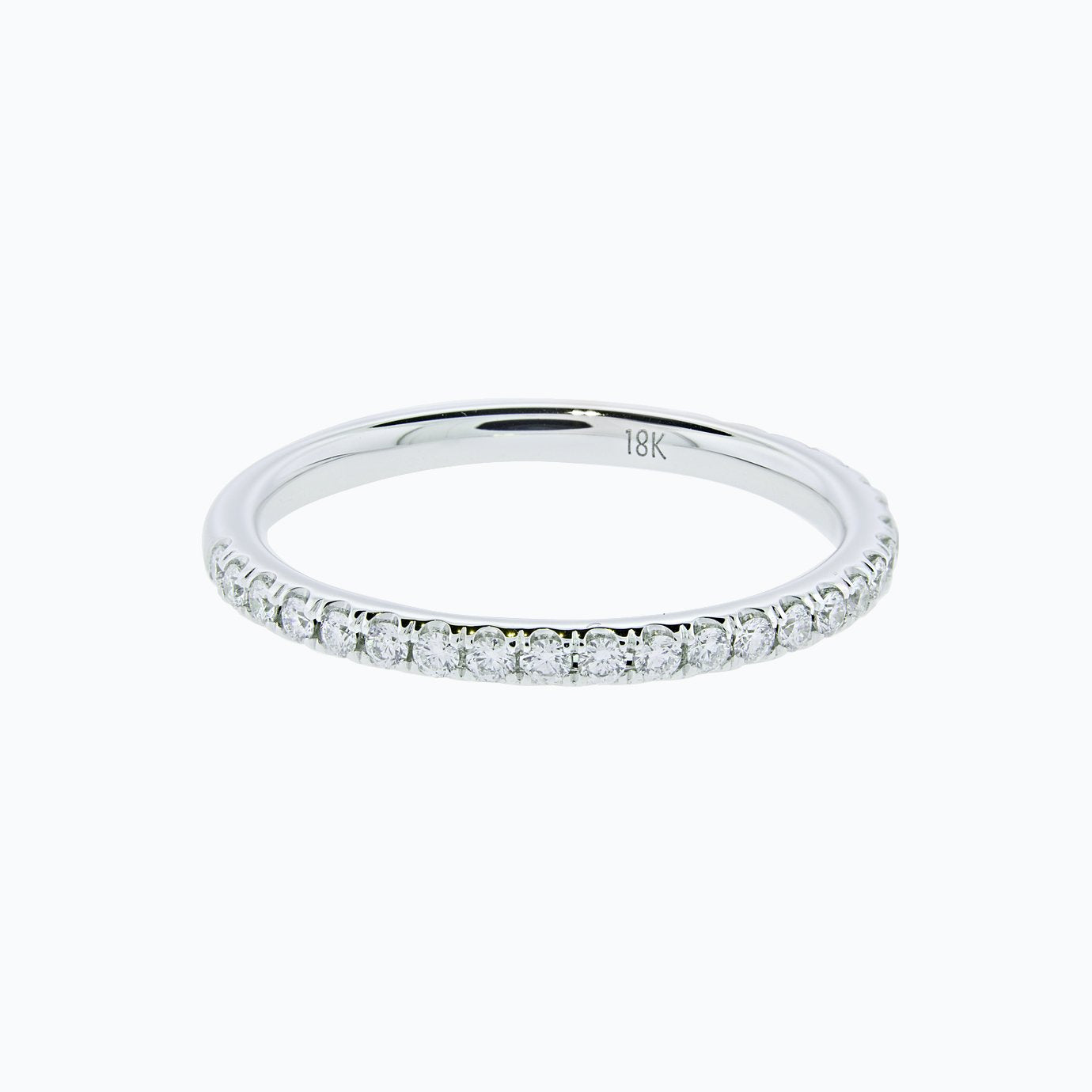 0.32 CT Round Eternity Lab Grown Diamond Wedding Band