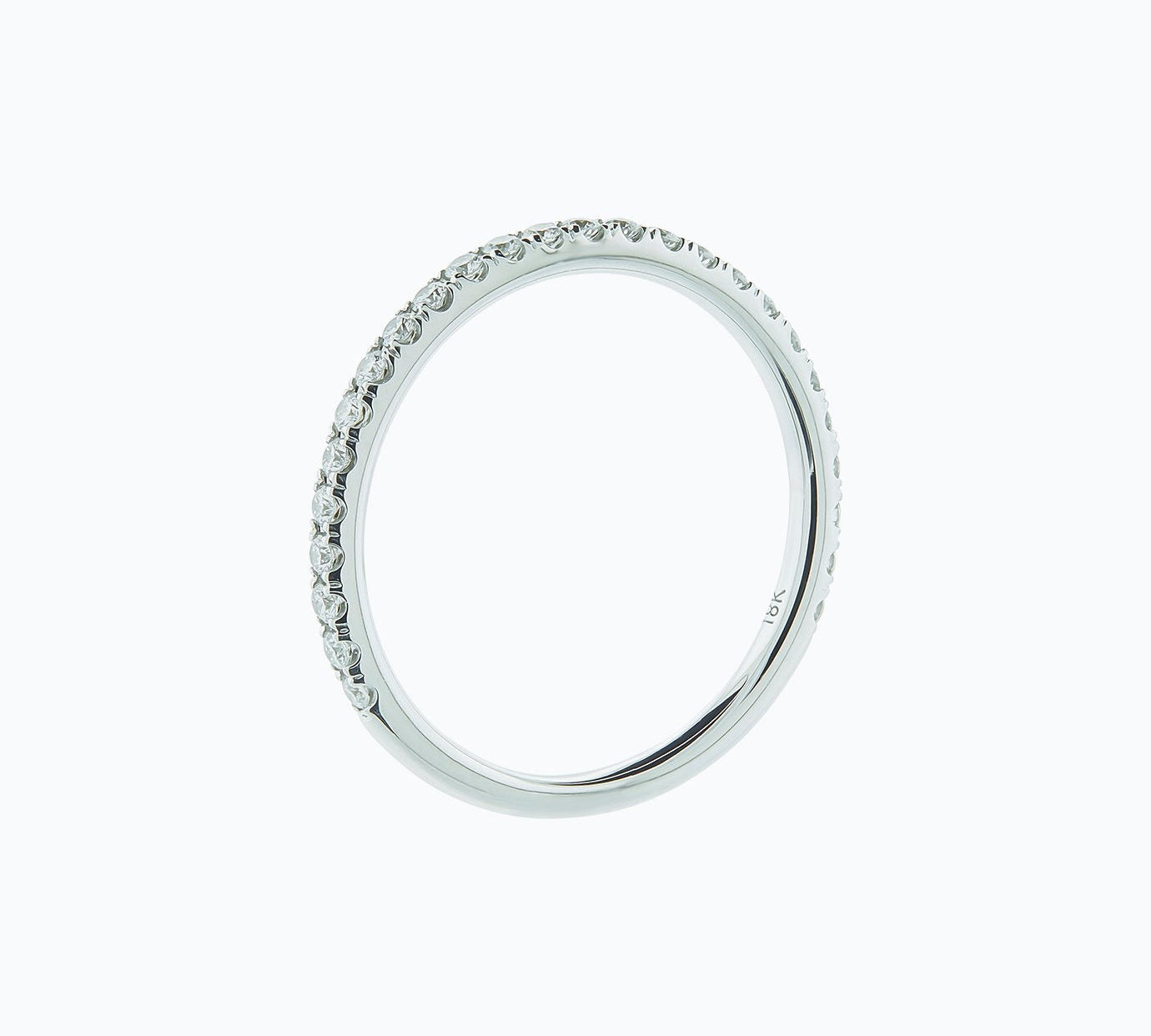 0.32 CT Round Eternity Lab Grown Diamond Wedding Band