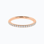 0.32 CT Round Eternity Lab Grown Diamond Wedding Band