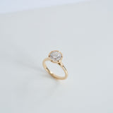 3.0 CT Elongated Cushion Solitaire Lab Grown Diamond Engagement Ringt