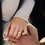 3.0 CT Elongated Cushion Solitaire Lab Grown Diamond Engagement Ringt