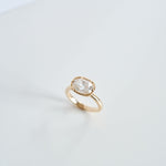 3.0 CT Elongated Cushion Solitaire Lab Grown Diamond Engagement Ringt