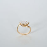 3.0 CT Elongated Cushion Solitaire Lab Grown Diamond Engagement Ringt