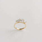 3.0 CT Elongated Cushion Solitaire Lab Grown Diamond Engagement Ringt