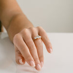 3.0 CT Elongated Cushion Solitaire Lab Grown Diamond Engagement Ringt