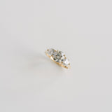 3.0 CT Elongated Cushion Solitaire Lab Grown Diamond Engagement Ringt