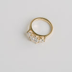 3.0 CT Elongated Cushion Solitaire Lab Grown Diamond Engagement Ringt