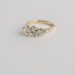 3.0 CT Elongated Cushion Solitaire Lab Grown Diamond Engagement Ringt