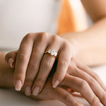 3.0 CT Elongated Cushion Solitaire Lab Grown Diamond Engagement Ringt