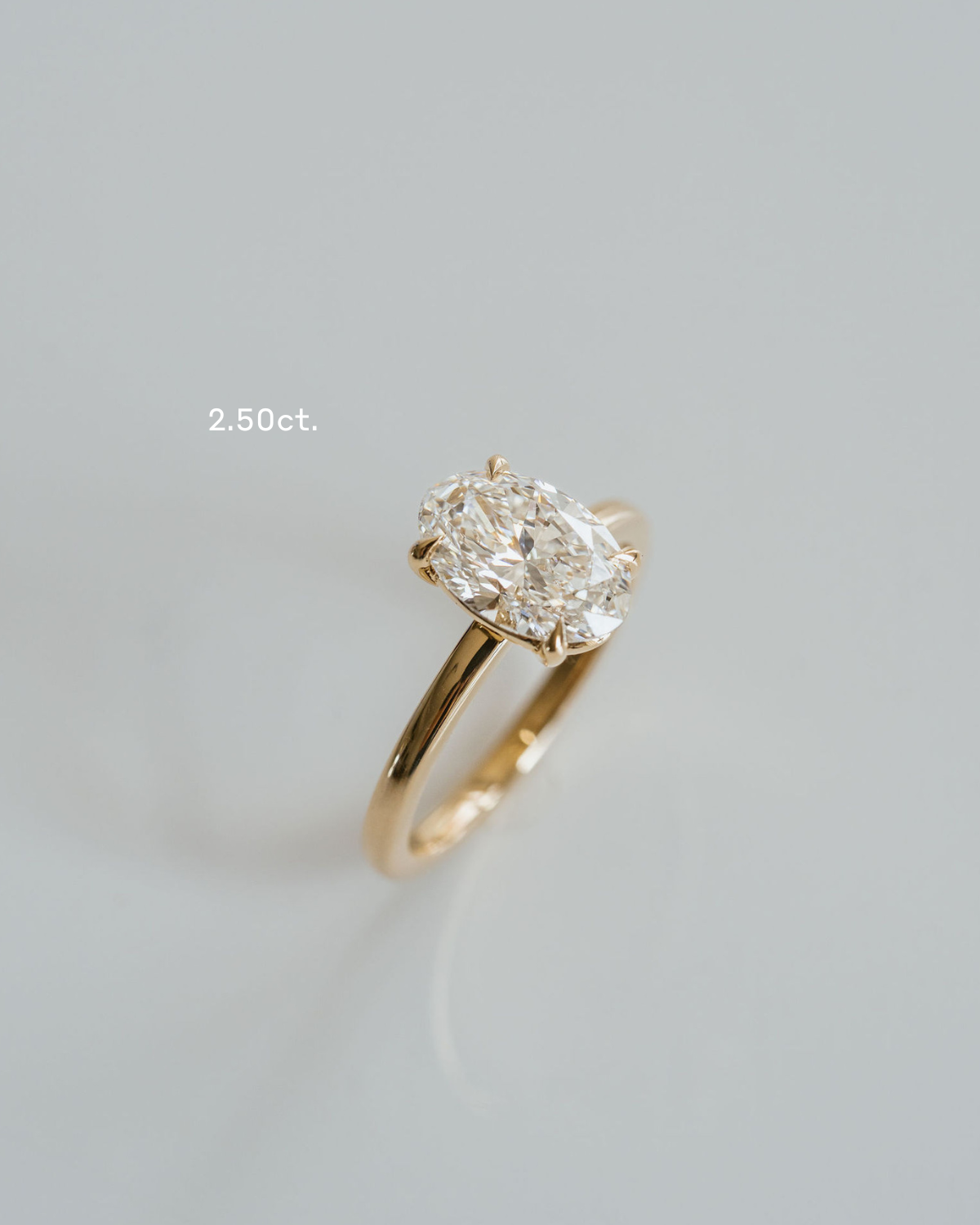 3.0 CT Elongated Cushion Solitaire Lab Grown Diamond Engagement Ringt