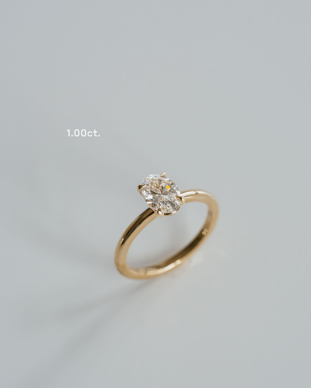 3.0 CT Elongated Cushion Solitaire Lab Grown Diamond Engagement Ringt