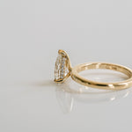 3.0 CT Elongated Cushion Solitaire Lab Grown Diamond Engagement Ringt
