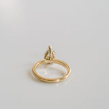3.0 CT Elongated Cushion Solitaire Lab Grown Diamond Engagement Ringt
