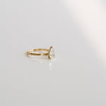 3.0 CT Elongated Cushion Solitaire Lab Grown Diamond Engagement Ringt