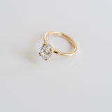 3.0 CT Elongated Cushion Solitaire Lab Grown Diamond Engagement Ringt