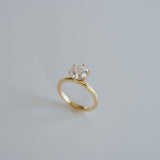 3.0 CT Elongated Cushion Solitaire Lab Grown Diamond Engagement Ringt