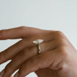 3.0 CT Elongated Cushion Solitaire Lab Grown Diamond Engagement Ringt