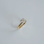3.0 CT Elongated Cushion Solitaire Lab Grown Diamond Engagement Ringt