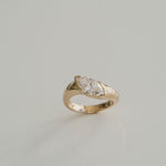 3.0 CT Elongated Cushion Solitaire Lab Grown Diamond Engagement Ringt