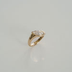 3.0 CT Elongated Cushion Solitaire Lab Grown Diamond Engagement Ringt