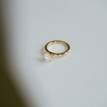 3.0 CT Elongated Cushion Solitaire Lab Grown Diamond Engagement Ringt