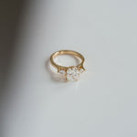 3.0 CT Elongated Cushion Solitaire Lab Grown Diamond Engagement Ringt