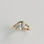3.0 CT Elongated Cushion Solitaire Lab Grown Diamond Engagement Ringt
