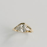 3.0 CT Elongated Cushion Solitaire Lab Grown Diamond Engagement Ringt