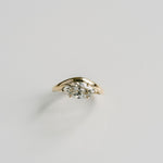 3.0 CT Elongated Cushion Solitaire Lab Grown Diamond Engagement Ringt