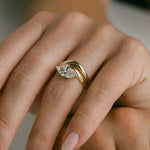 3.0 CT Elongated Cushion Solitaire Lab Grown Diamond Engagement Ringt