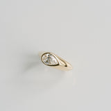 3.0 CT Elongated Cushion Solitaire Lab Grown Diamond Engagement Ringt