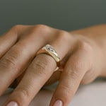 3.0 CT Elongated Cushion Solitaire Lab Grown Diamond Engagement Ringt