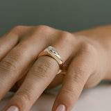 3.0 CT Elongated Cushion Solitaire Lab Grown Diamond Engagement Ringt