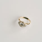 3.0 CT Elongated Cushion Solitaire Lab Grown Diamond Engagement Ringt