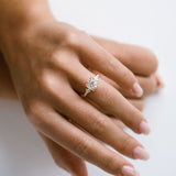3.0 CT Elongated Cushion Solitaire Lab Grown Diamond Engagement Ringt
