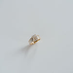 3.0 CT Elongated Cushion Solitaire Lab Grown Diamond Engagement Ringt